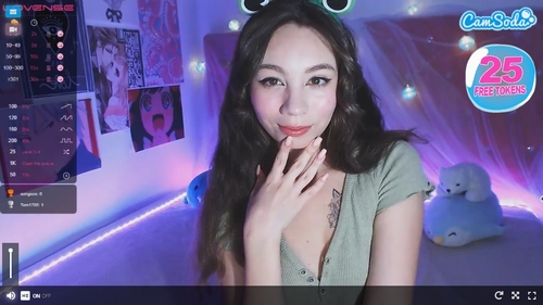1 on 1 Asian shows on CamSoda